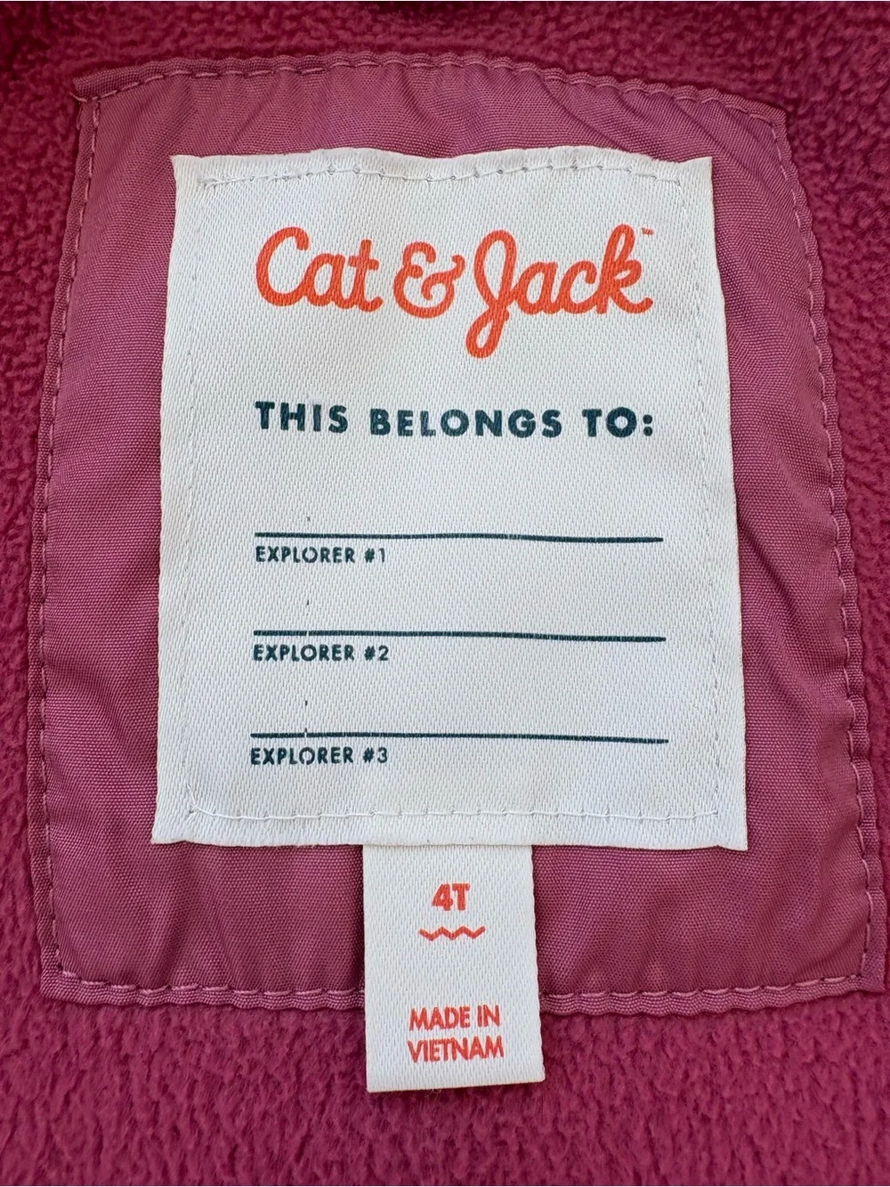 Cat & Jack Toddler Fleece Jacket